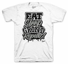 Shirt Match Jordan 11 Vast Grey Silver Metallic – Daily Routine Shirt
