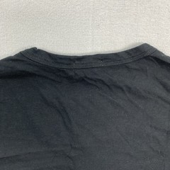 Buck Mason T Shirt Mens Medium Black Slub Curved Hem Tee Short Sleeve Cotton