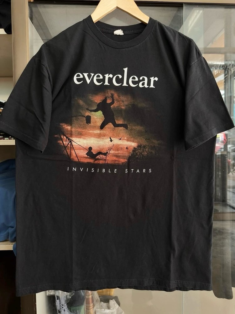 Everclear Invisible Stars 2012 Tour Bay Island shirt XL