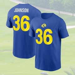 🔥NEW- 2026 Nacua, Stafford, Garrett, Verse Los Angeles Football Team Royal Tee