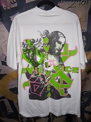 Evil Vice White Cotton Short Sleeve Graphic T-Shirt SIZE L VERY RARE