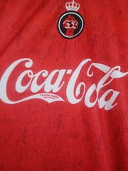 Rare Crenshaw Skate Club X Coca Cola Graffiti Soccer Jersey Adult Size Medium