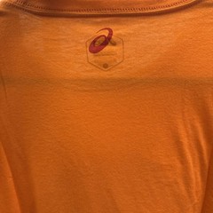 ASICS Mens Sunrise Runner Graphic Tee Running Apparel 3XL Marigold Orange NEW