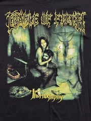 NWOT Cradle Of Filth Thornography Men’s Size L Black Double Sided