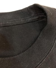 THE BLACK EYE PATCH Short sleeve cut and sew black