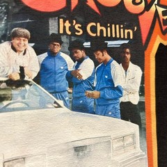 Krush Groove Movie It’s Chillin Shirt Men XL Black Short Sleeve Retro NWOT Rap
