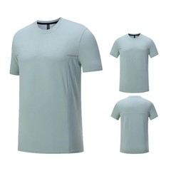 Men Sports T-shirt Fitness Short Sleeve Tee Gym Compression T Shirt Workout Casu