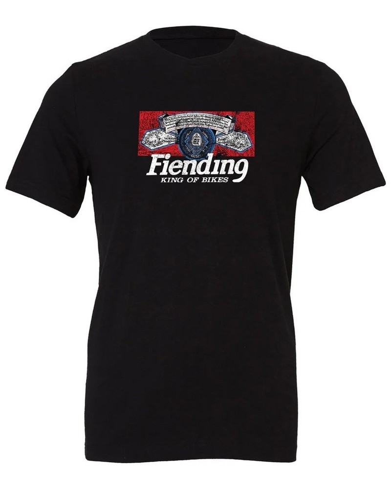 FIEND BMX KING OF BIKES T-SHIRT BLACK ODYSSEY CULT FIT GARRETT REYNOLDS