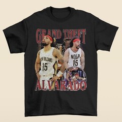 Jose Alvarado Grand Theft Alvarado Vintage Bootleg Style T-Shirt