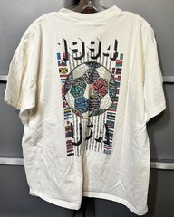 Vintage 1994 World Cup USA Soccer T Shirt XL Single Stitch Made in USA FIFA Tee