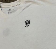 The Nike Tee Chinese Dragon Vs Tiger T-shirt Size Medium White Blue Short Sleeve