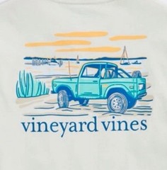 Vineyard Vines Mens Large Drive On Sail Off SS Pocket T-Shirt Nwt