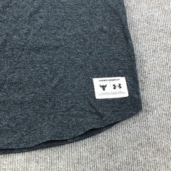 Under Armour Shirt Mens Large Gray Freedom USA Flag Long Sleeve Tagless Tee