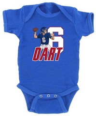 Jaxson Dart 6 Giants Creeper Romper One Piece BABY