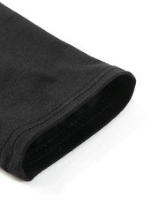 Mens Contrast Baseball Long Sleeve T Shirt Casual Top 100% POLYSTER 4 Colours UK
