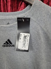 NEW NWT Adidas Climalite Short Sleeve SS S/S Men’s SMALL S GRAY TSHIRT Tee SPORT