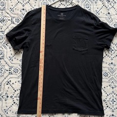 Mack Weldon Black Crew Pocket T Shirt, X-Large But Runs small, See #’s