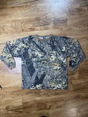 Vintage Mossy Oak Ace Sportswear Shirt Mens 2XL Break-Up Camo Made USA 90s