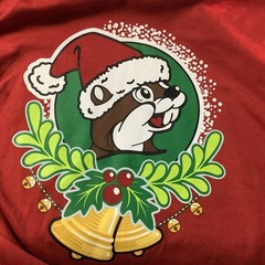 NEW Buc-ee’s T-Shirt XL Jingle All The Way To Christmas 2025 Bucees