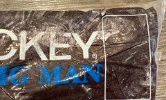 Vintage Jockey Big Man White V-Neck T-Shirt 2 Pack 1987 •Men’s XXXXL (4XL) -READ