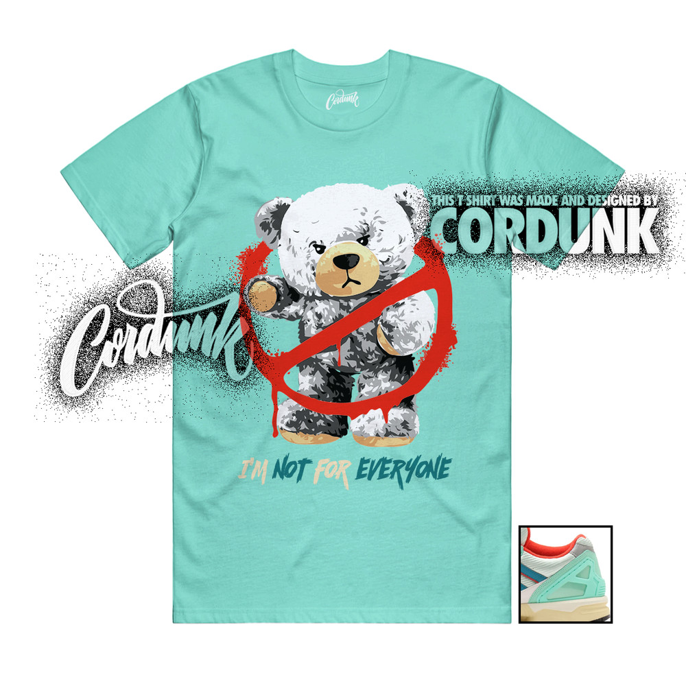 ZX 8000 Atmos G-SNK 11 Hydra Ocean Turquoise Star T Shirt Match NOT