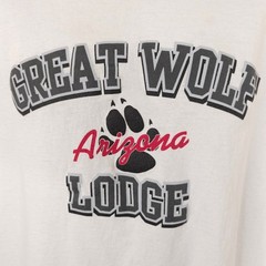 Great Wolf Lodge T Shirt Mens Size 2XL White Arizona Indoor Water Park