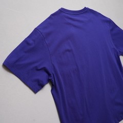 Puma T Shirt Mens XL Open Road Purple Zipper Pocket Athletic Short Sleeve