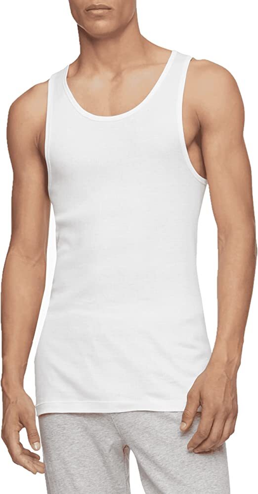 3-12 Pack Mens A-Shirt Tank Top 100% Premium Cotton Ribbed Undershirt Multicolor