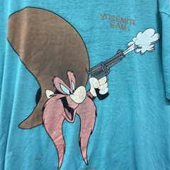 Vintage Yosemite Sam Shirt Mens XL 90s Artex 50/50 Looney RESERVED FOR BUYER