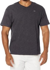 New Mens Champion Classic Jersey V Neck Granite Heather T Shirt Tee S