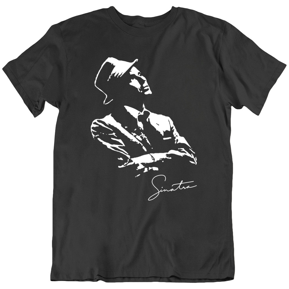 Frank Sinatra Music Icon Singer Songs Classic T Shirt Tee Gift New