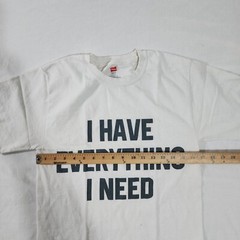 I Have Everything I Need T-shirts Graphic Tee Mens Small White Hanes