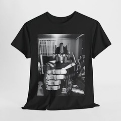 Optimist Prime Pass Blunt Tee, Funny Graphic T-Shirt, Transformers Autobots