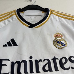 Real Madrid 2023 – 2024 Home Shirt Jersey Adidas Size Small Men *Stains