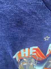 The Beatles Japanese Graphic Tee Shirt Men L Navy Blue Yellow Submarine Band