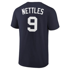 Craig Nettles T-Shirt New York Yankees Player Name and Number Soft Jersey Tee