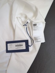 (New) Kith Script Needlepoint White T XL