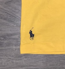 Polo Ralph Lauren Short Sleeve T-Shirt Cotton Yellow Big & Tall Men’s Size 3XLT