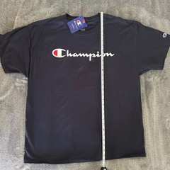 Champion Mens Classic Jersey Script Logo T-Shirt—Brand New—Various Sizes