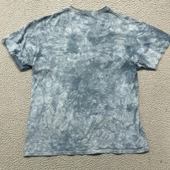 The Mountain Shirt Adult L Blue Tie Dye Wolf Arctic Snow 3D Tees Graphic T-shirt