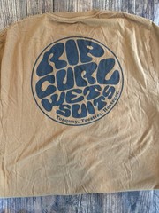 Rip Curl Gold T-Shirt Size Large