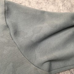 Devium USA Thermal Waffle Knit Henley Mens Large L Blue Premium Heavyweight Made