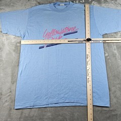 Vintage Yellowstone Park Shirt Mens Large 80s Single Stitch Retro Outdoor Nature