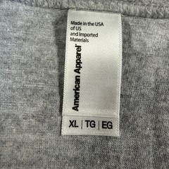 American Apparel Joe Biden Aviator Sunglasses Tank Top Gray XL 4th of July USA