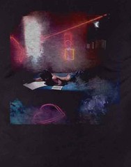 Prince T Shirt 1999 Watercolours tracklist Back Print new Official Mens Black