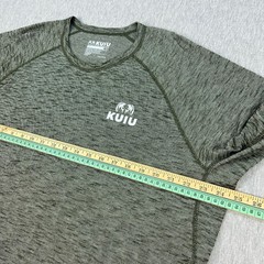 KUIU Active Merino 105 SS Crew T-Shirt Mens XL Olive Green Nuyarn Wool Blend