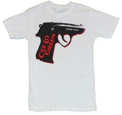 Cee Lo Green Mens T-Shirt – Love Gun Image on White