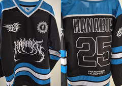 GOOD PRICE Hanabie band PRINTRD hockey jersey All sizes VDF100