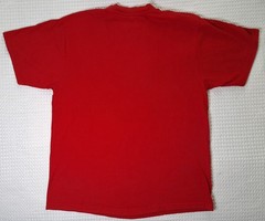 Big Five Kenya Africa Embroidered Souvenir Red T-shirt Size XL Born In Kenya
