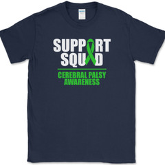 SUPPORT SQUAD Cerebral Palsy Awareness T-Shirt Fund Raiser Group Tee